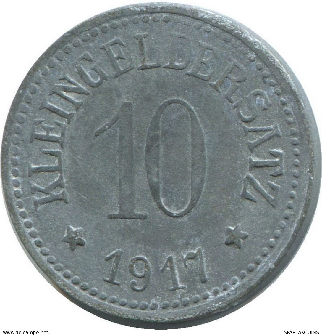 BAVARIA 10 PFENNIG 1917 Notgeld German States #DE10478.6.D.A - 10 Pfennig