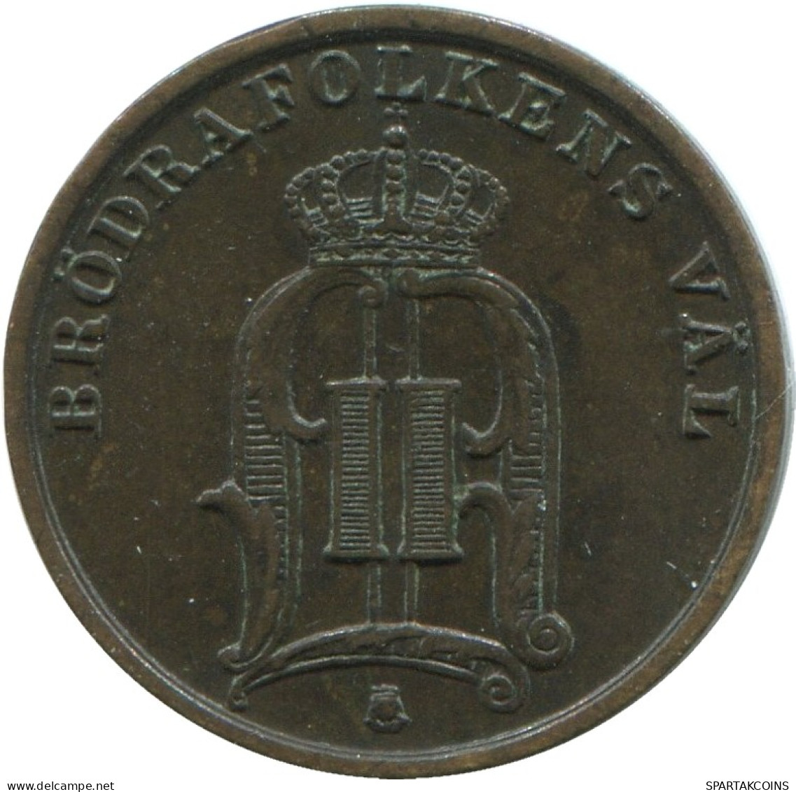 1 ORE 1898 SWEDEN Coin #AD207.2.U.A - Svezia