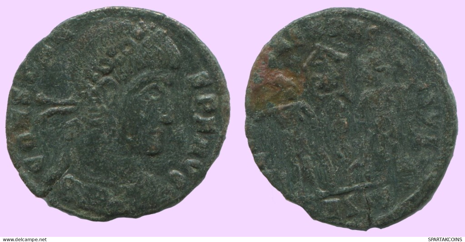LATE ROMAN EMPIRE Follis Antique Authentique Roman Pièce 1.2g/15mm #ANT2074.7.F.A - Der Spätrömanischen Reich (363 / 476)