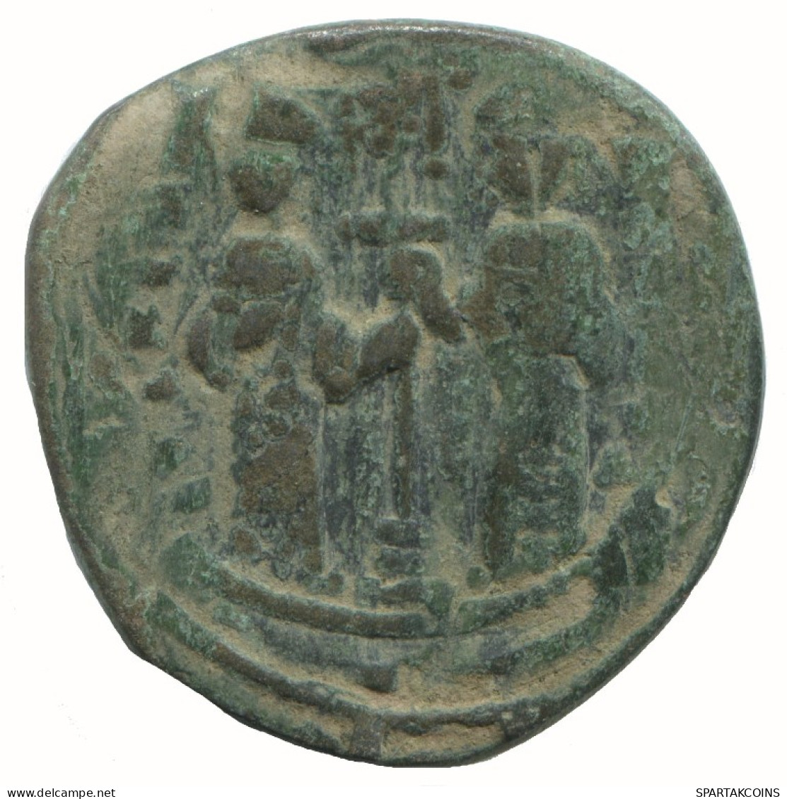 JESUS CHRIST ANONYMOUS Antike BYZANTINISCHE Münze  7.3g/30mm #AA583.21.D.A - Byzantinische Münzen