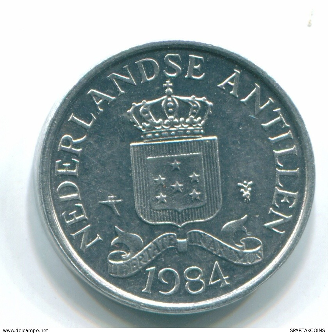 1 CENT 1984 ANTILLAS NEERLANDESAS Aluminium Colonial Moneda #S11208.E.A - Netherlands Antilles