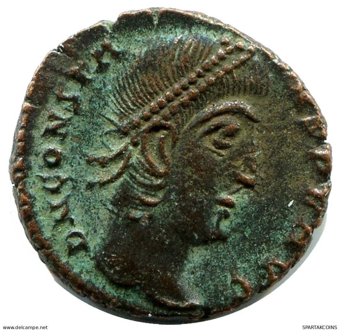 CONSTANS MINTED IN NICOMEDIA FROM THE ROYAL ONTARIO MUSEUM #ANC11749.14.D.A - El Imperio Christiano (307 / 363)