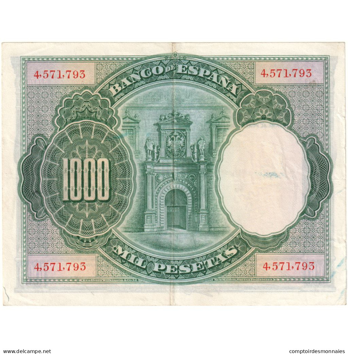 Espagne, 1000 Pesetas, 1925, 1925-07-01, KM:70c, SUP - 1000 Peseten