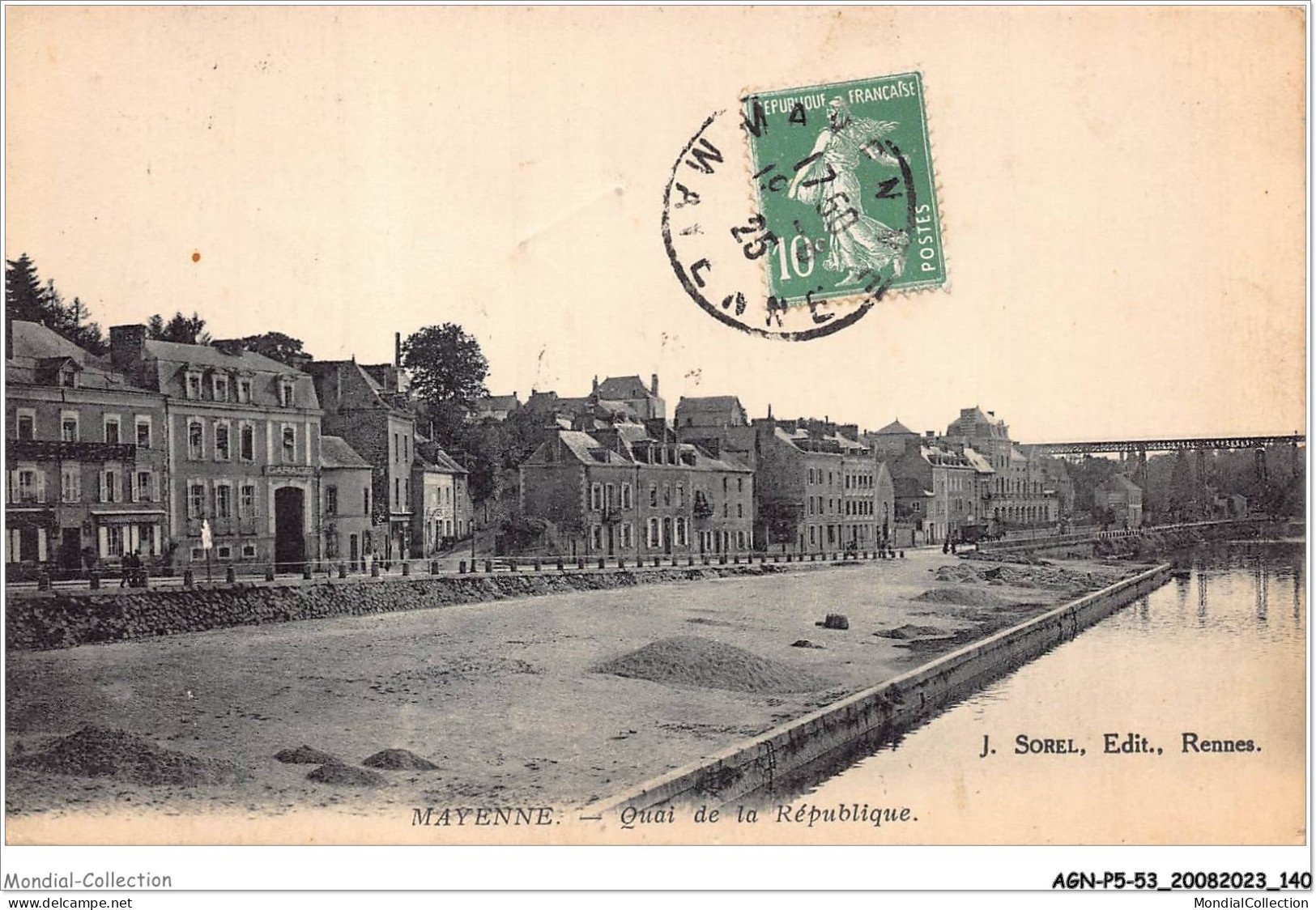 AGNP5-0429-53 - MAYENNE - Quai De La République - Mayenne