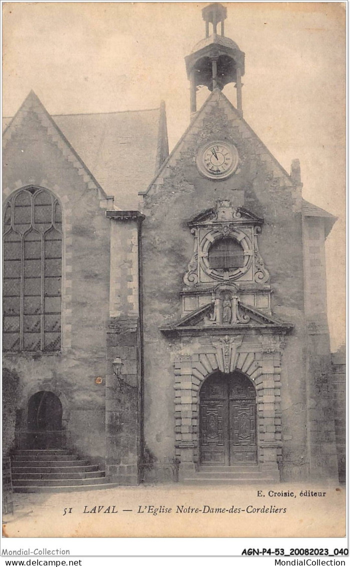 AGNP4-0279-53 - LAVAL - L'église Notre-dame-des-cordelières - Laval