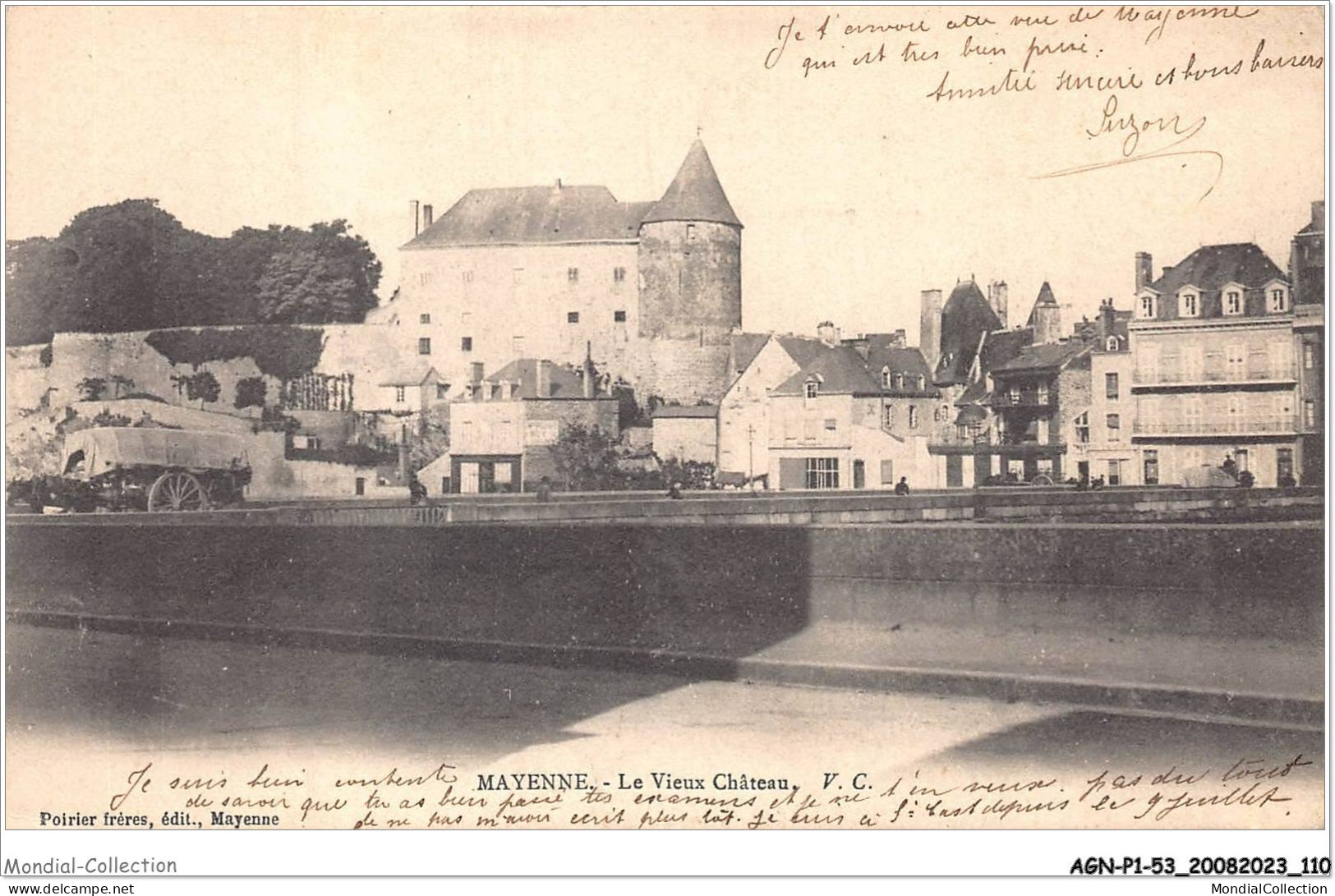 AGNP1-0056-53 - MAYENNE - Le Vieux Chateau - Mayenne