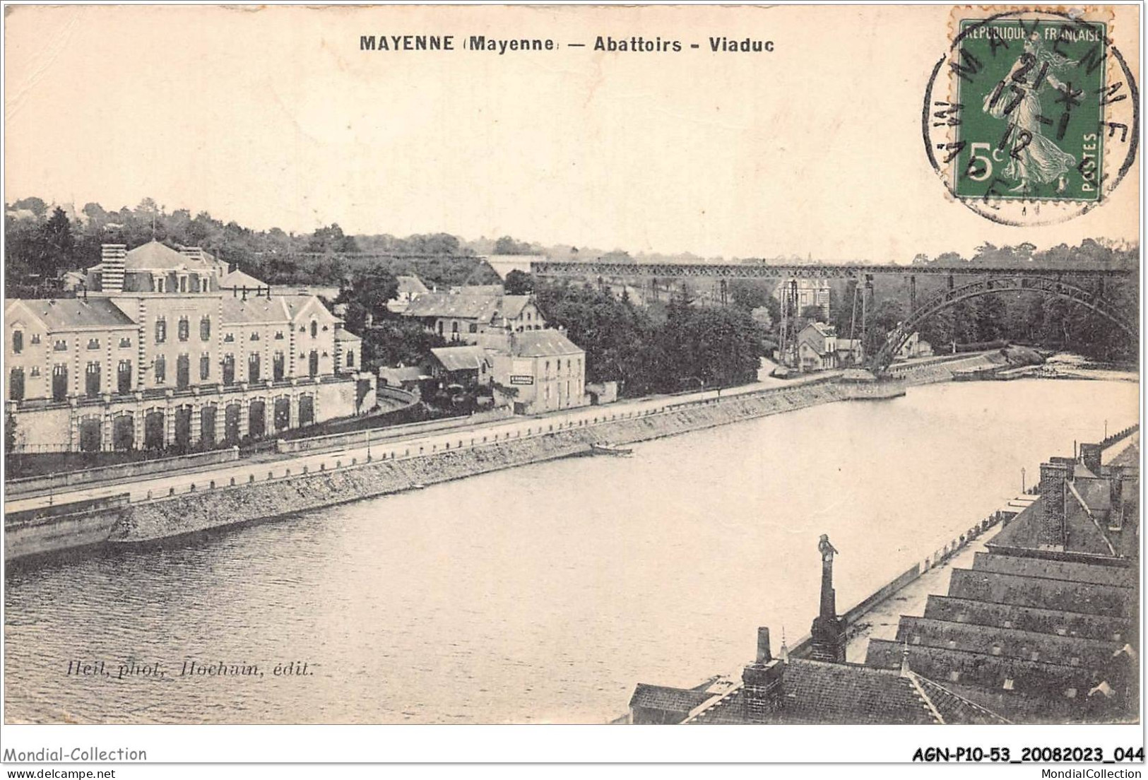 AGNP10-0803-53 - MAYENNE - Abattoires - Viaduc - Mayenne