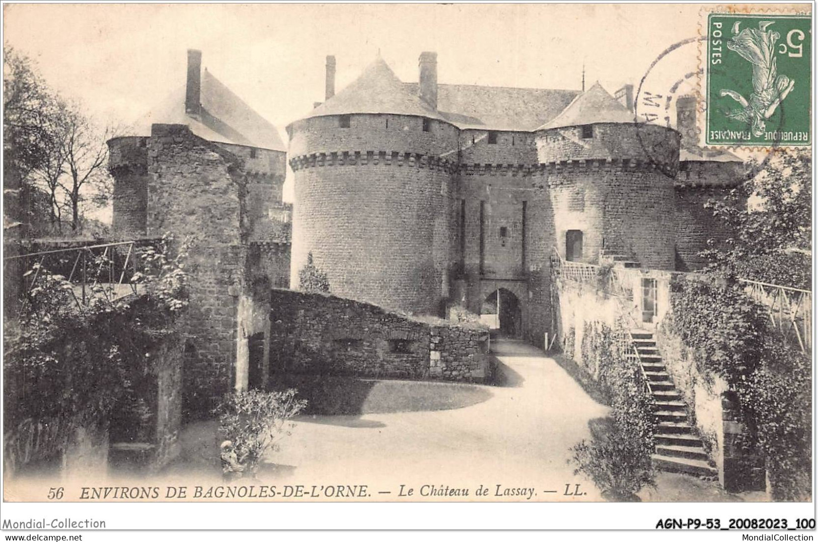 AGNP9-0763-53 - LASSAY - Environs De Bagnoles-de-l'orne - Le Chateau De Lassay  - Lassay Les Chateaux