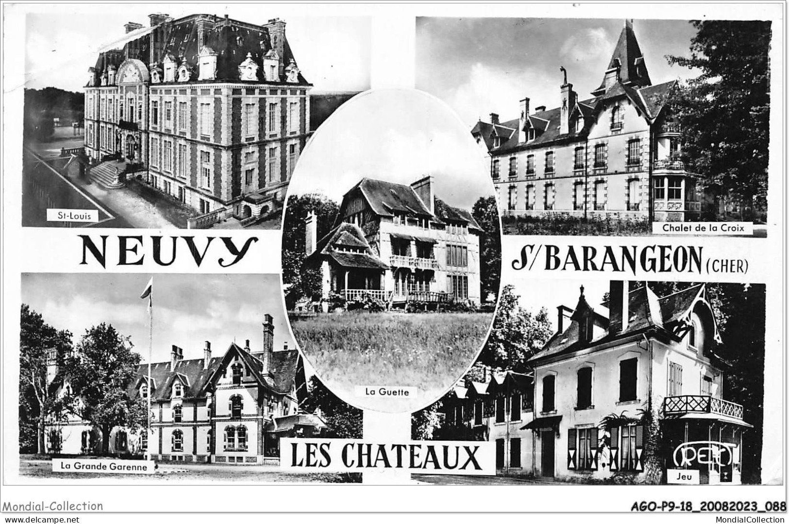 AGOP9-0794-18 - NEUVY-SUR-BARANGEON - Cher - Les Chateaux - Vierzon