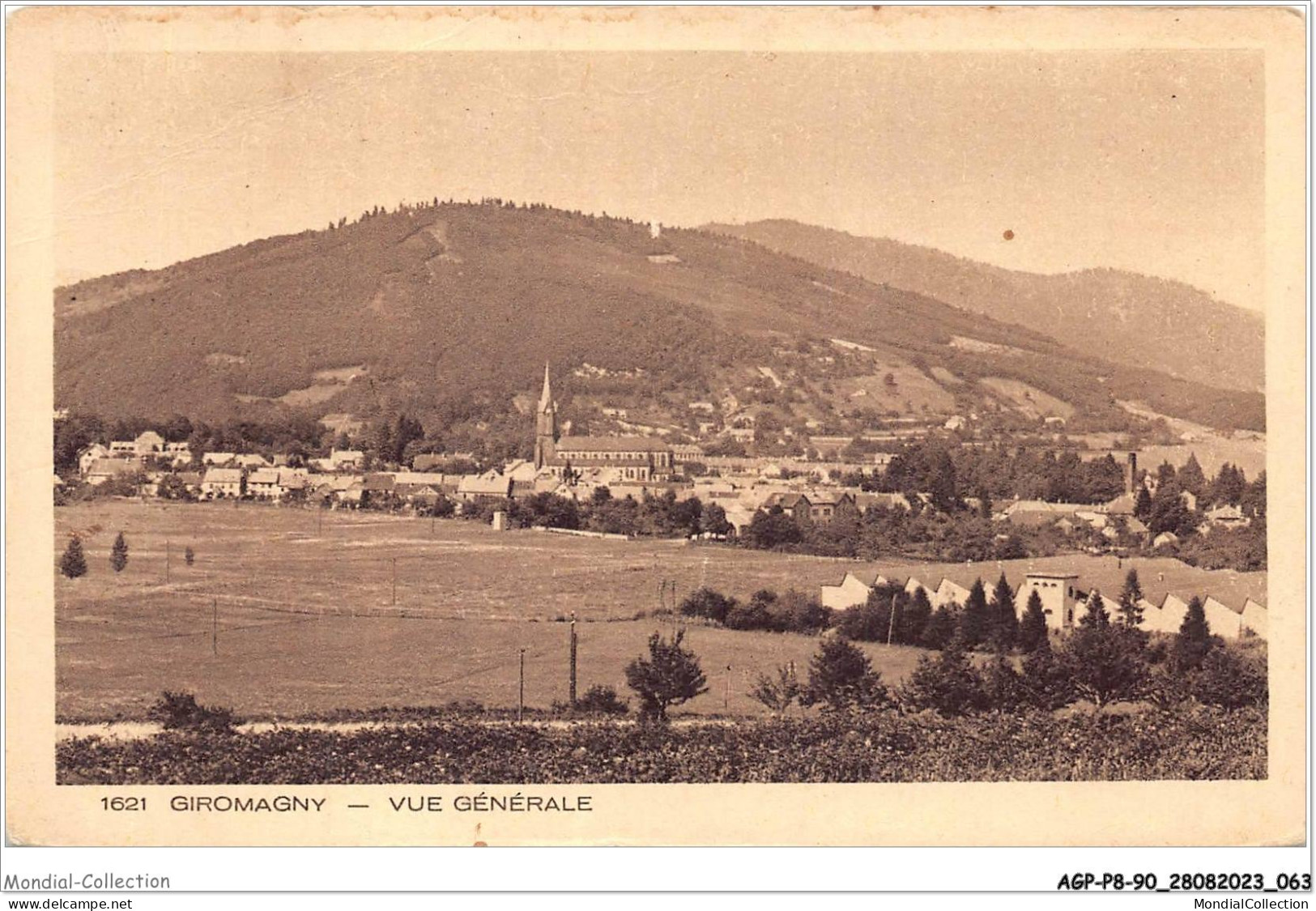 AGPP8-0697-90 - GIROMAGNY - Vue Générale  - Giromagny