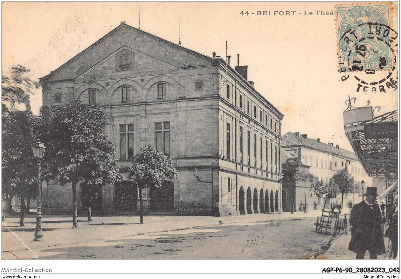 AGPP6-0546-90 - BELFORT-VILLE - Le Théatre  - Belfort - City