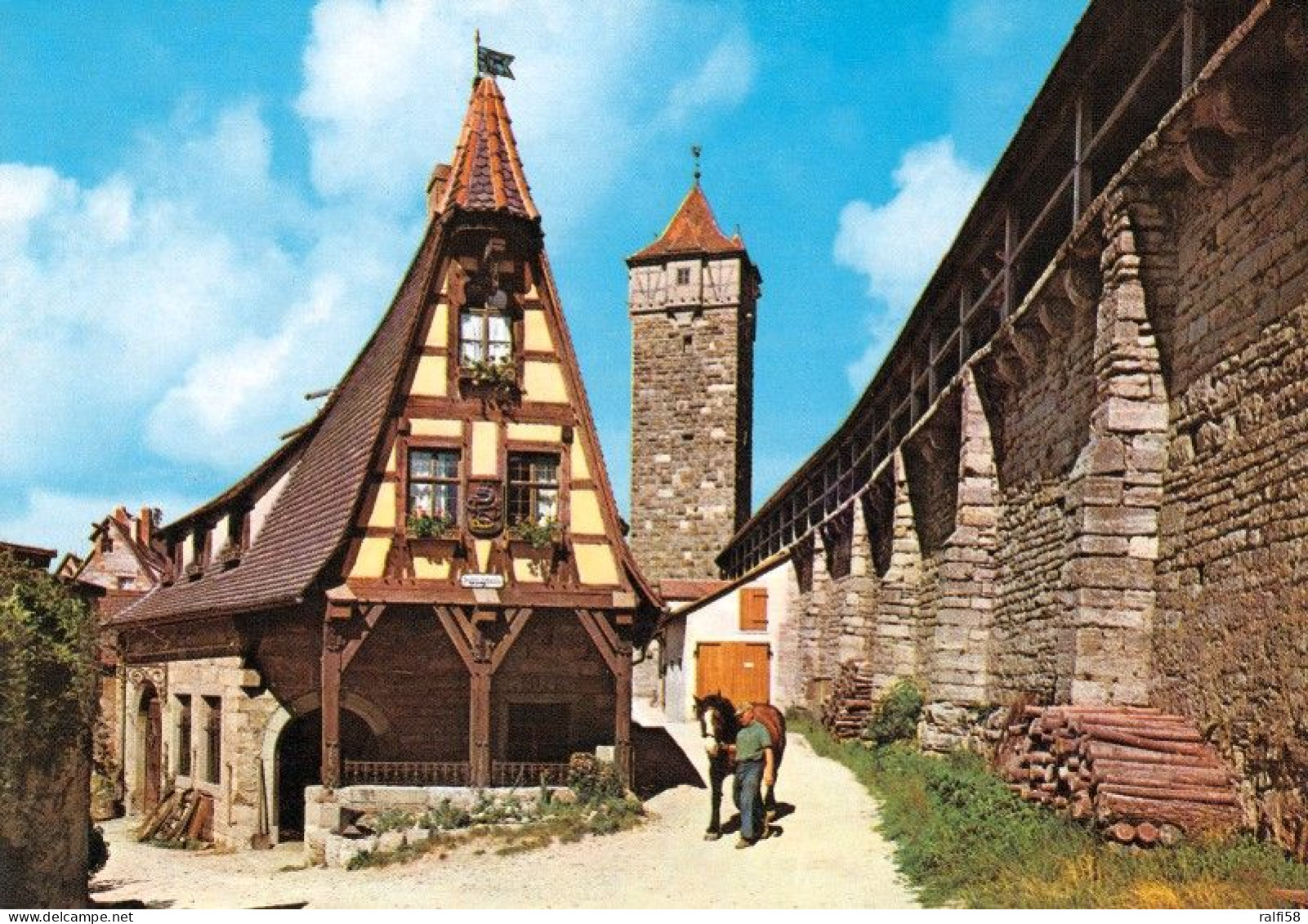 2 AK Germany / Bayern * Sehenswürdigkeiten Von Rothenburg Ob Der Tauber - 2 Krüger Karten Nummer 980/4 Und 24 * - Rothenburg O. D. Tauber