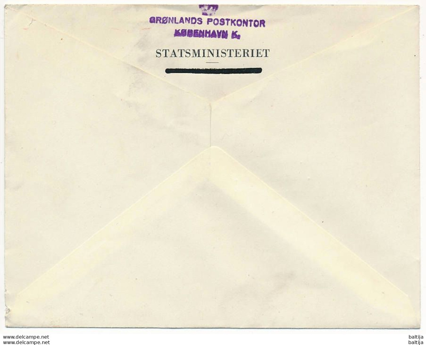 EMA Meter Slogan Printed Matter Cover Portos / Royal Greenland Trade - 1 October 1953 København 19 - Freistempel - Lettres & Documents