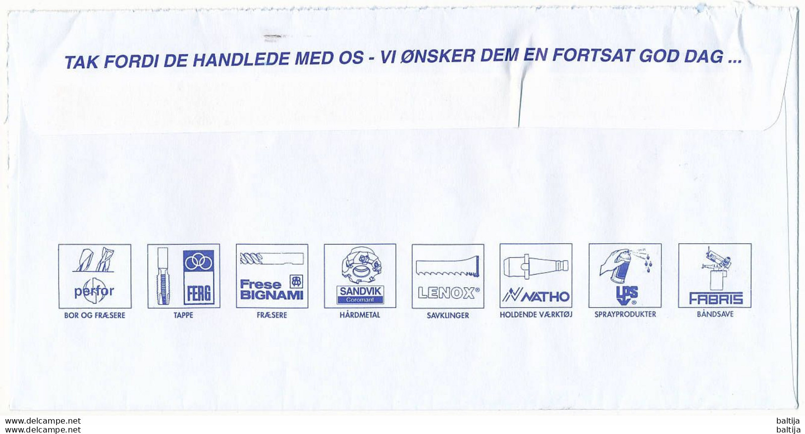 EMA Meter Slogan Cover Hasler / Maskinkompagniet Odense - 3 September 1997 Odense C - Cartas & Documentos