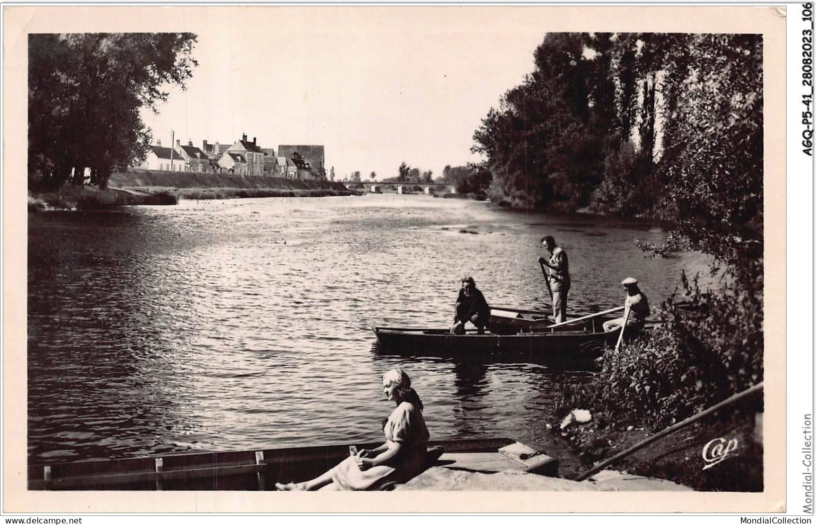 AGQP5-0367-41 - SELLES-SUR-CHER - Les Bords Du Cher - Selles Sur Cher