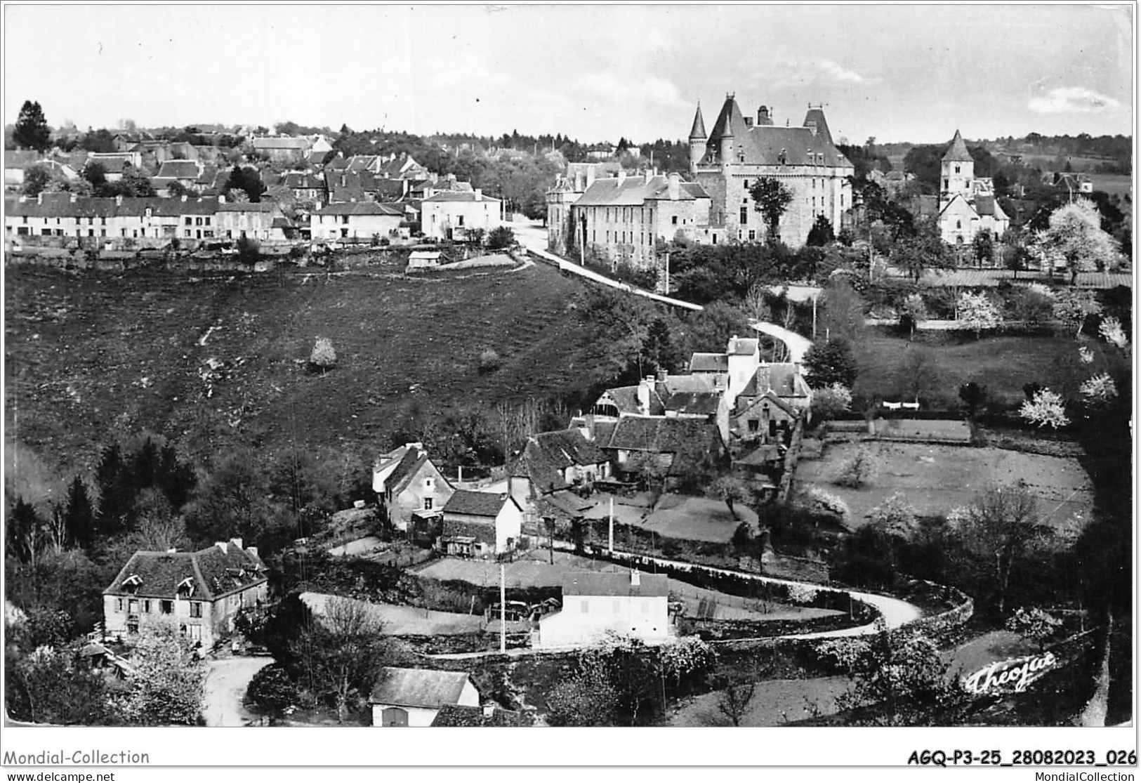 AGQP3-0175-24 - JUMILHAC-LE-GRAND - La Croix Bancaud Et Vue Générale - Nontron