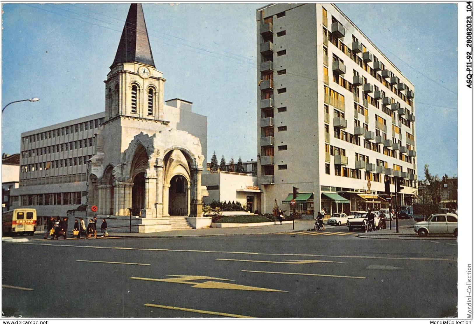 AGQP11-0896-92 - COLOMBES - Place Mal Leclerc  - Colombes