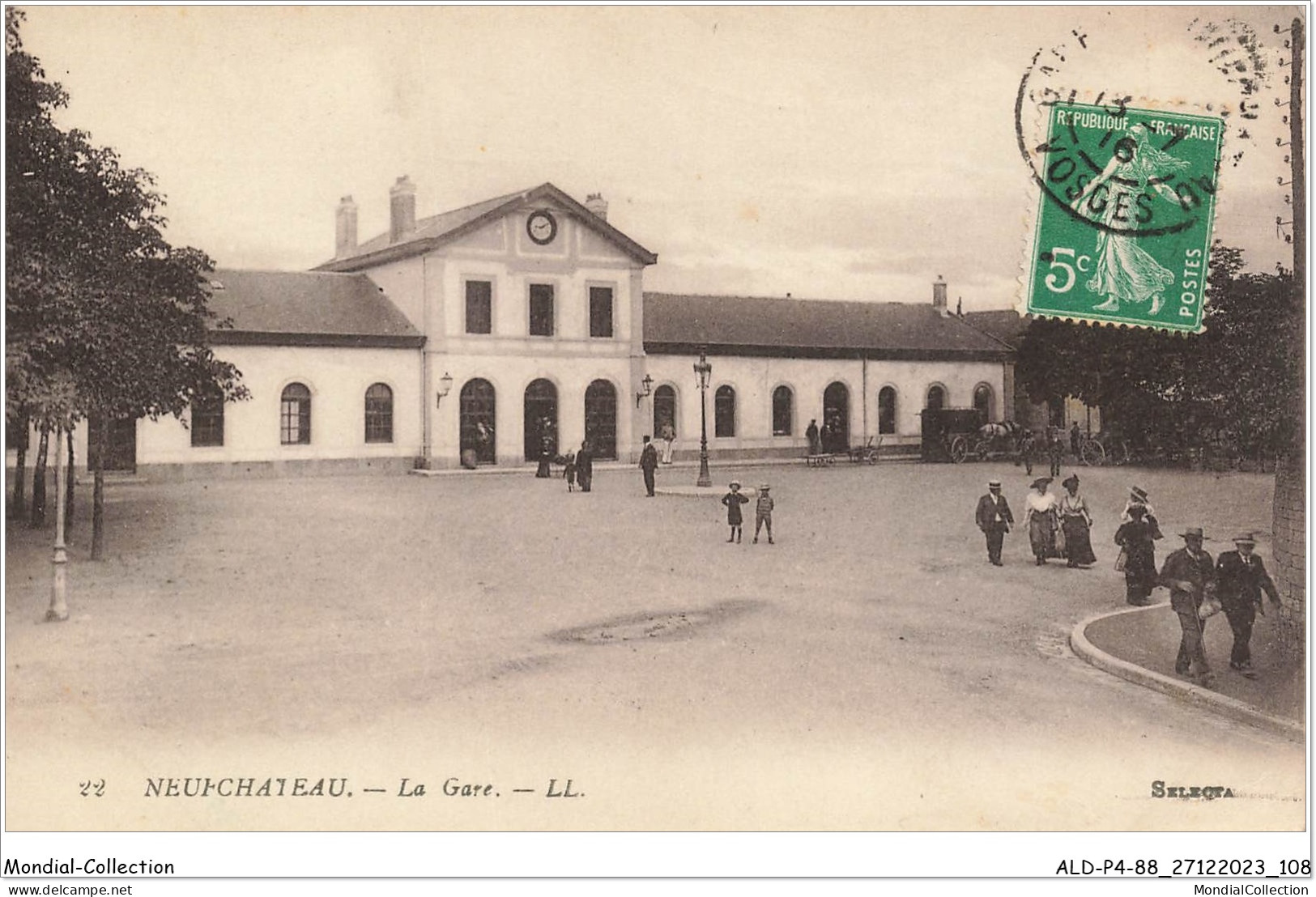 ALDP4-88-0355 - NEUFCHATEAU - La Gare - Neufchateau