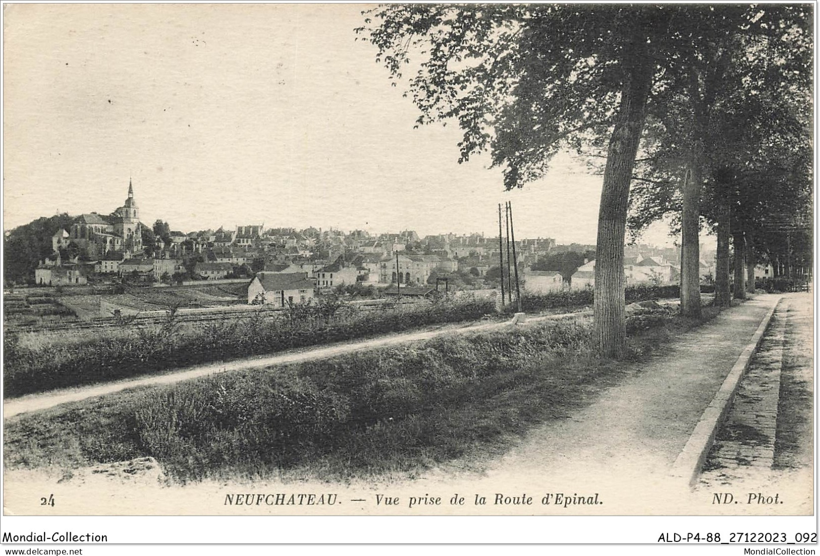 ALDP4-88-0347 - NEUFCHATEAU - Vue Prise De La Route D'épinal - Neufchateau