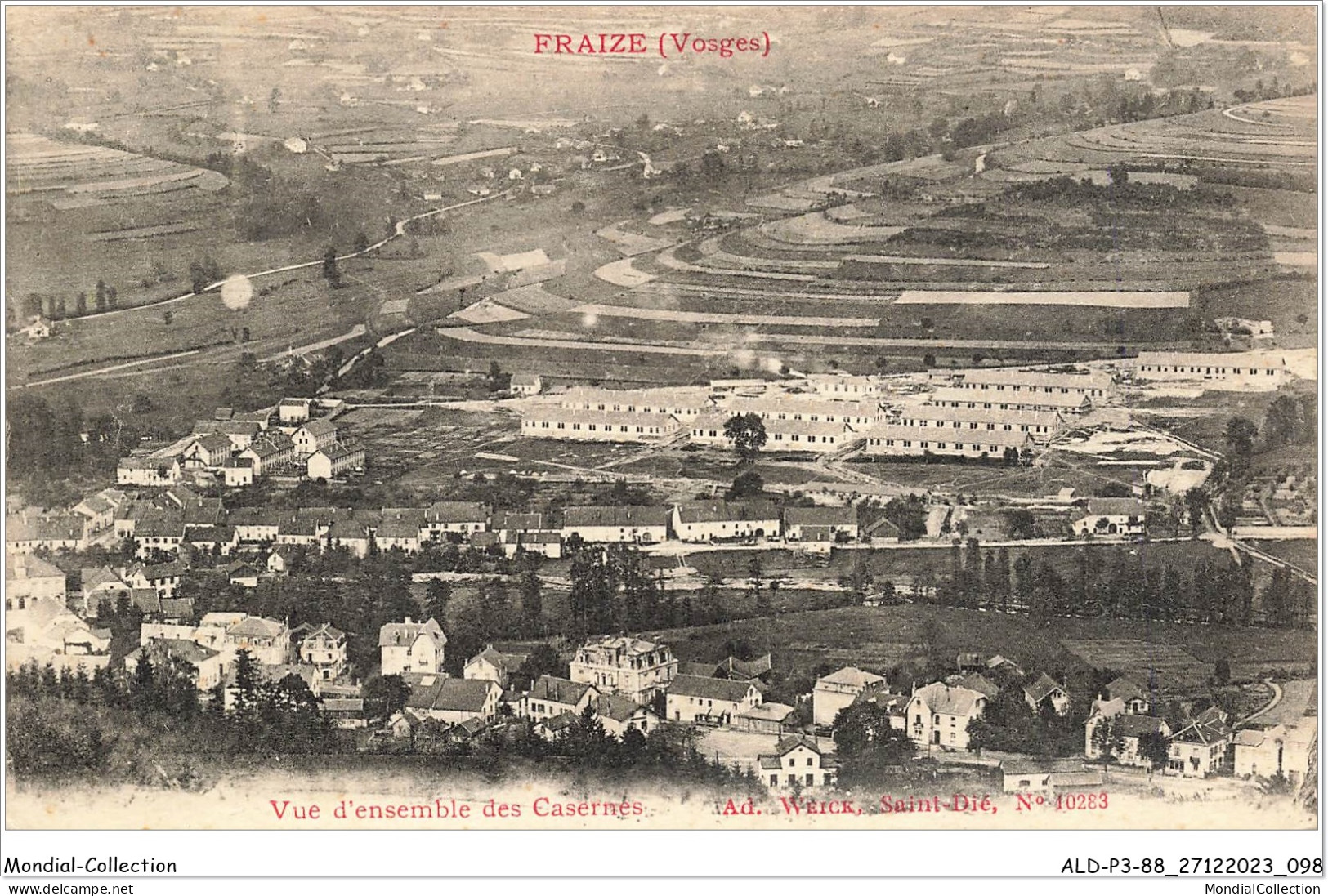 ALDP3-88-0250 - FRAIZE - Vue D'ensemble Des Casernes - Fraize