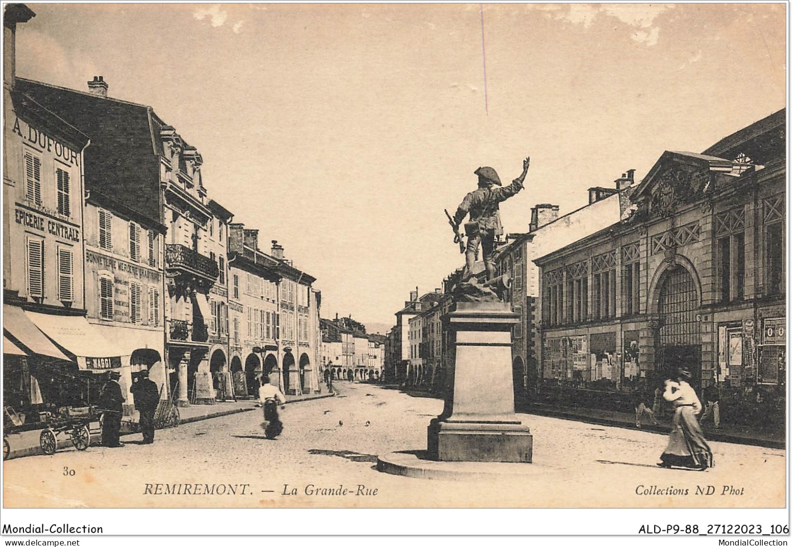 ALDP9-88-0854 - REMIREMONT - La Grande-rue - Remiremont