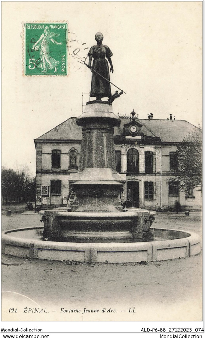 ALDP6-88-0538 - EPINAL - Fontaine Jeanne D'arc - Epinal