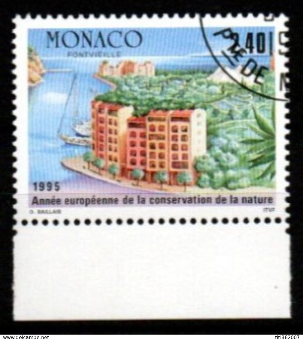 MONACO   -  1995 .  Y&T N° 1979 Oblitéré. Nature - Usati