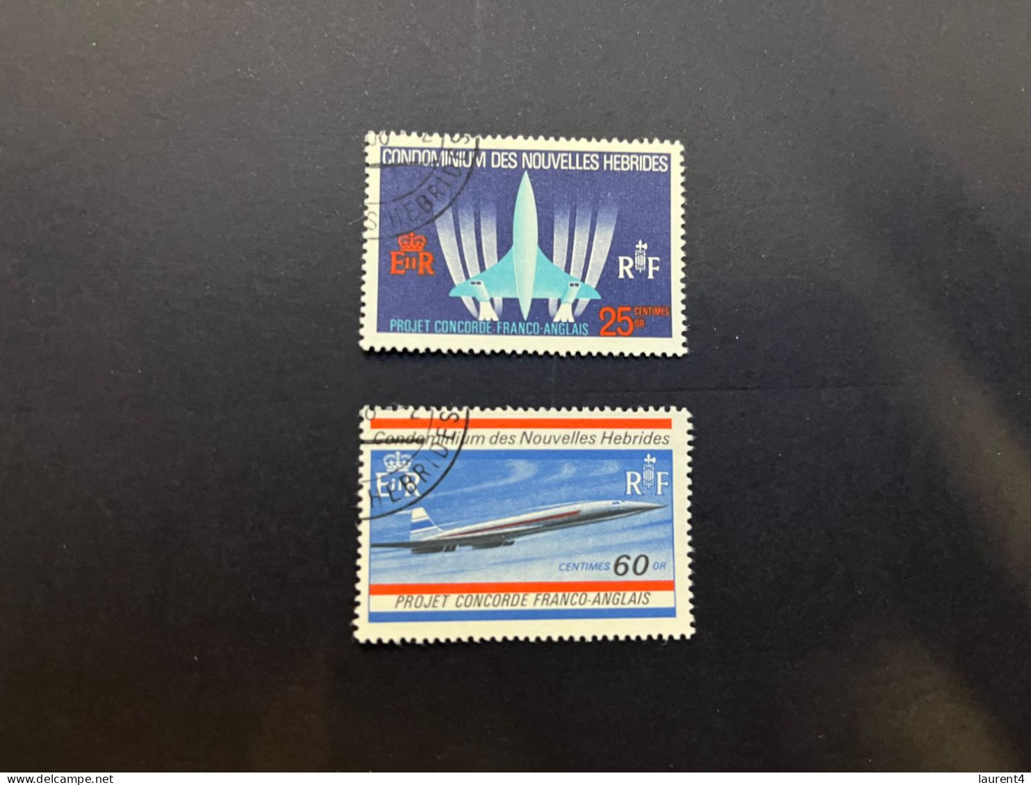 11-5-2024 (stamp) Used - New Hebrides / Nouvelle Hébrides - Concorde Aircraft - Vanuatu (1980-...)