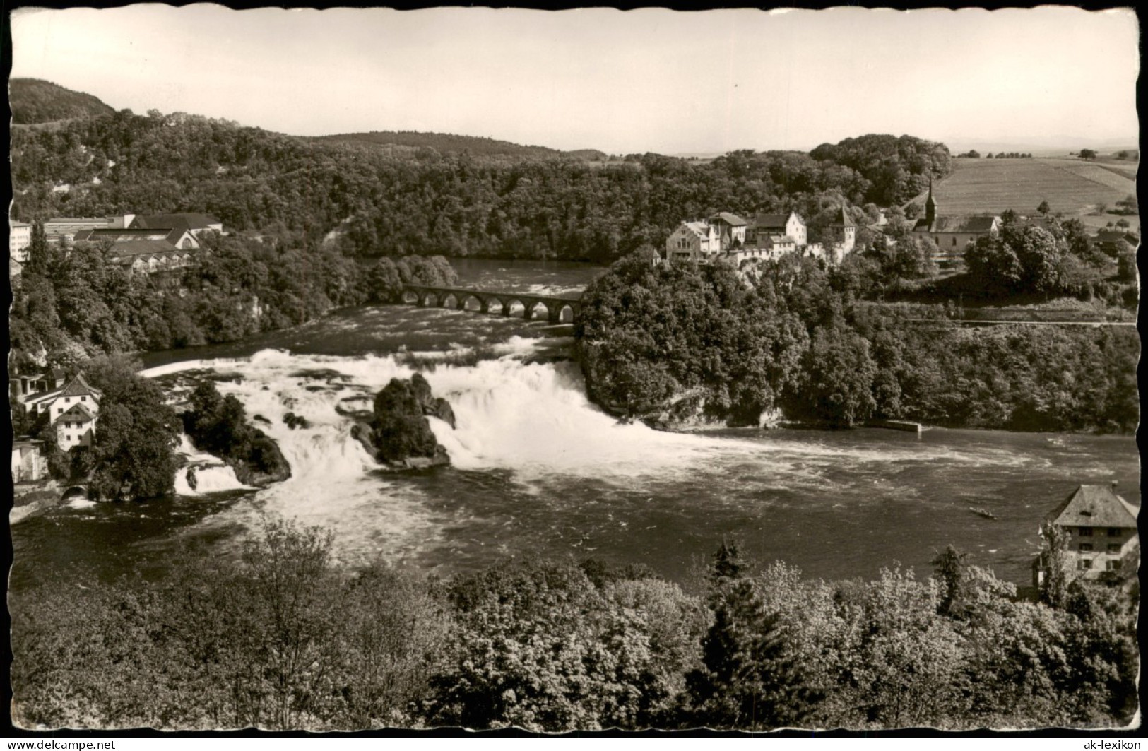 Ansichtskarte Neuhausen Am Rheinfall Rheinfall 1960 - Otros & Sin Clasificación