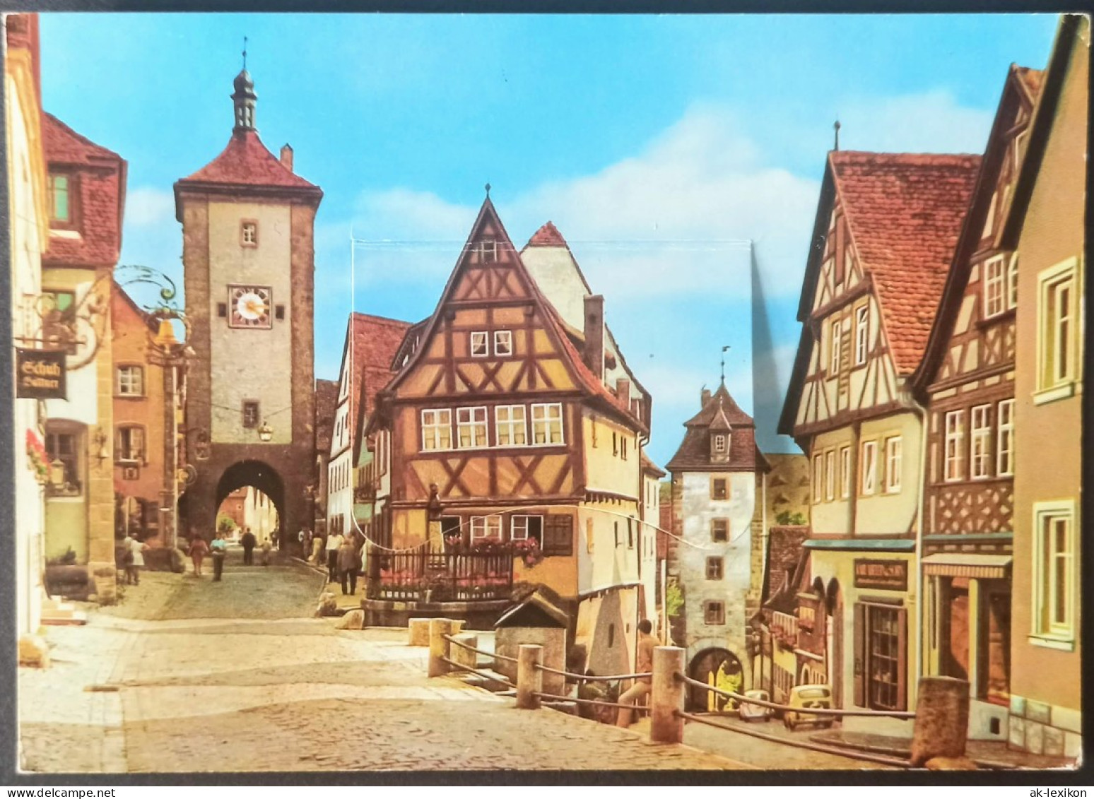 Rothenburg Ob Der Tauber Plönlein Leporello Ansichten 1970 Leporello - Rothenburg O. D. Tauber