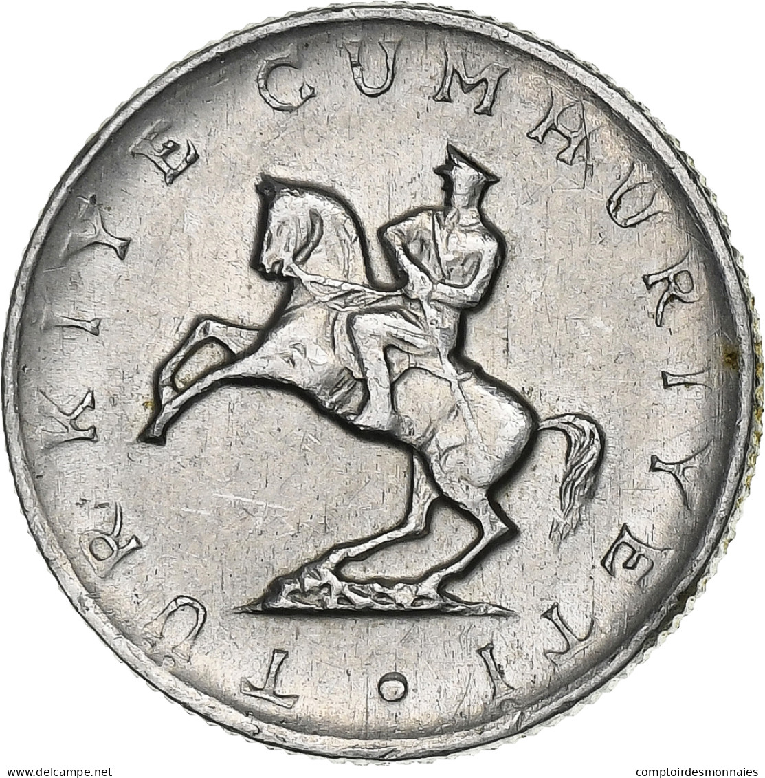 Monnaie, Turquie, 5 Lira, 1982, TTB, Aluminium, KM:949.1 - Turchia