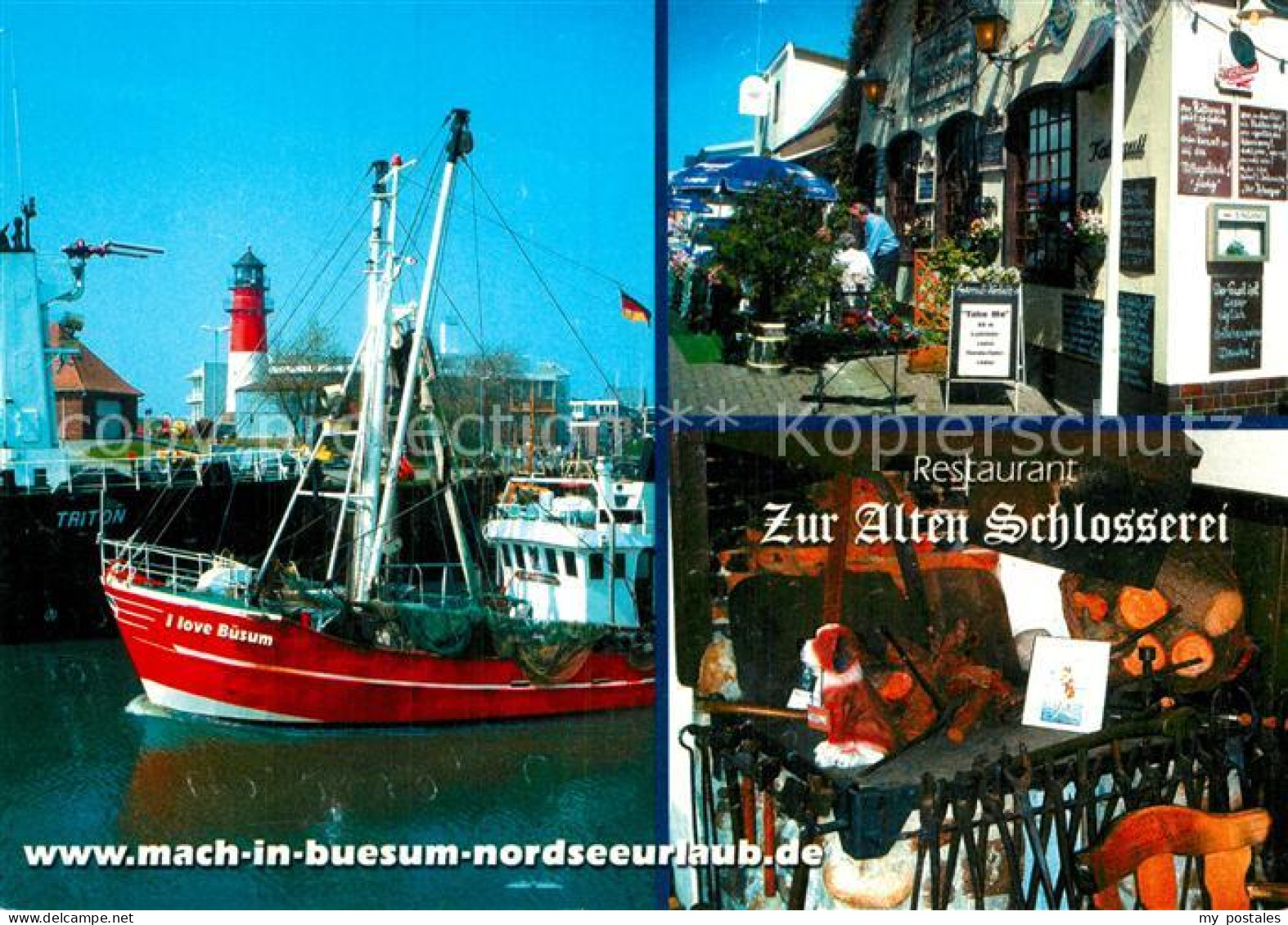 72948456 Buesum Nordseebad Restaurant Zur Alten Schlosserei Buesum - Büsum