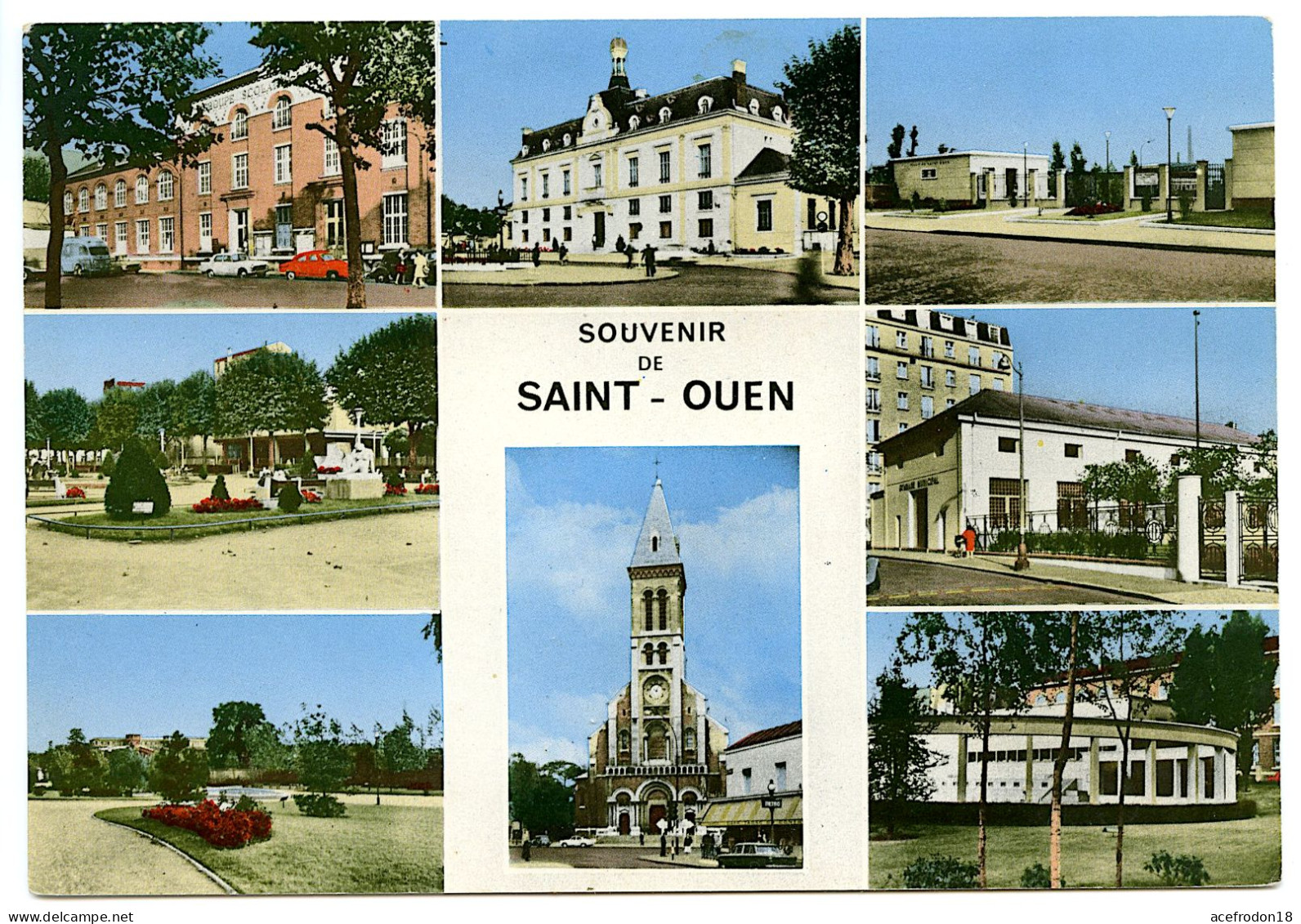 Souvenir De Saint-Ouen - Quelques Vues De La Ville - Saint Ouen