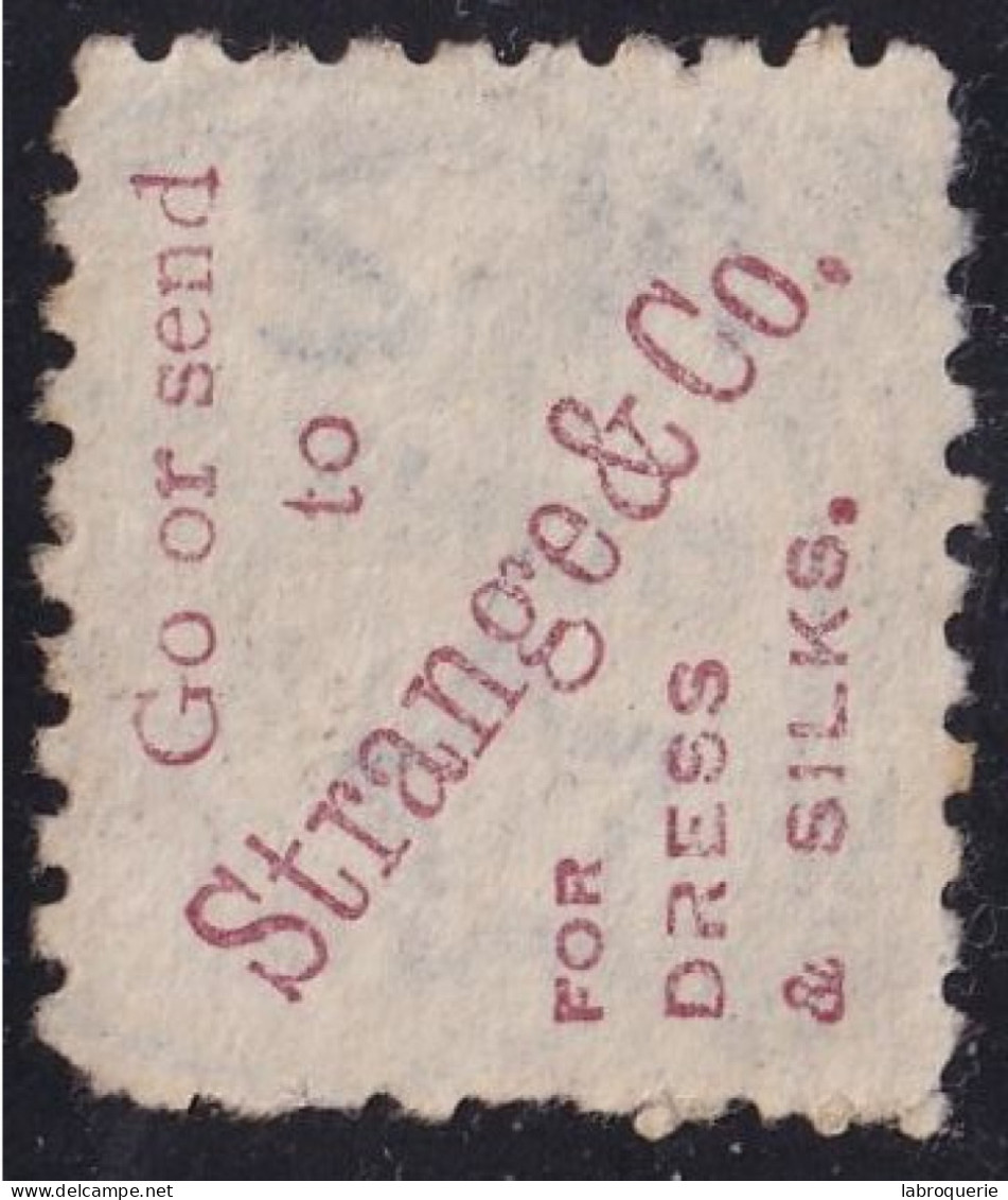 NEW-Z. - PUBLICITÉ - ADVERTISING - STRANGE & Co - Used Stamps