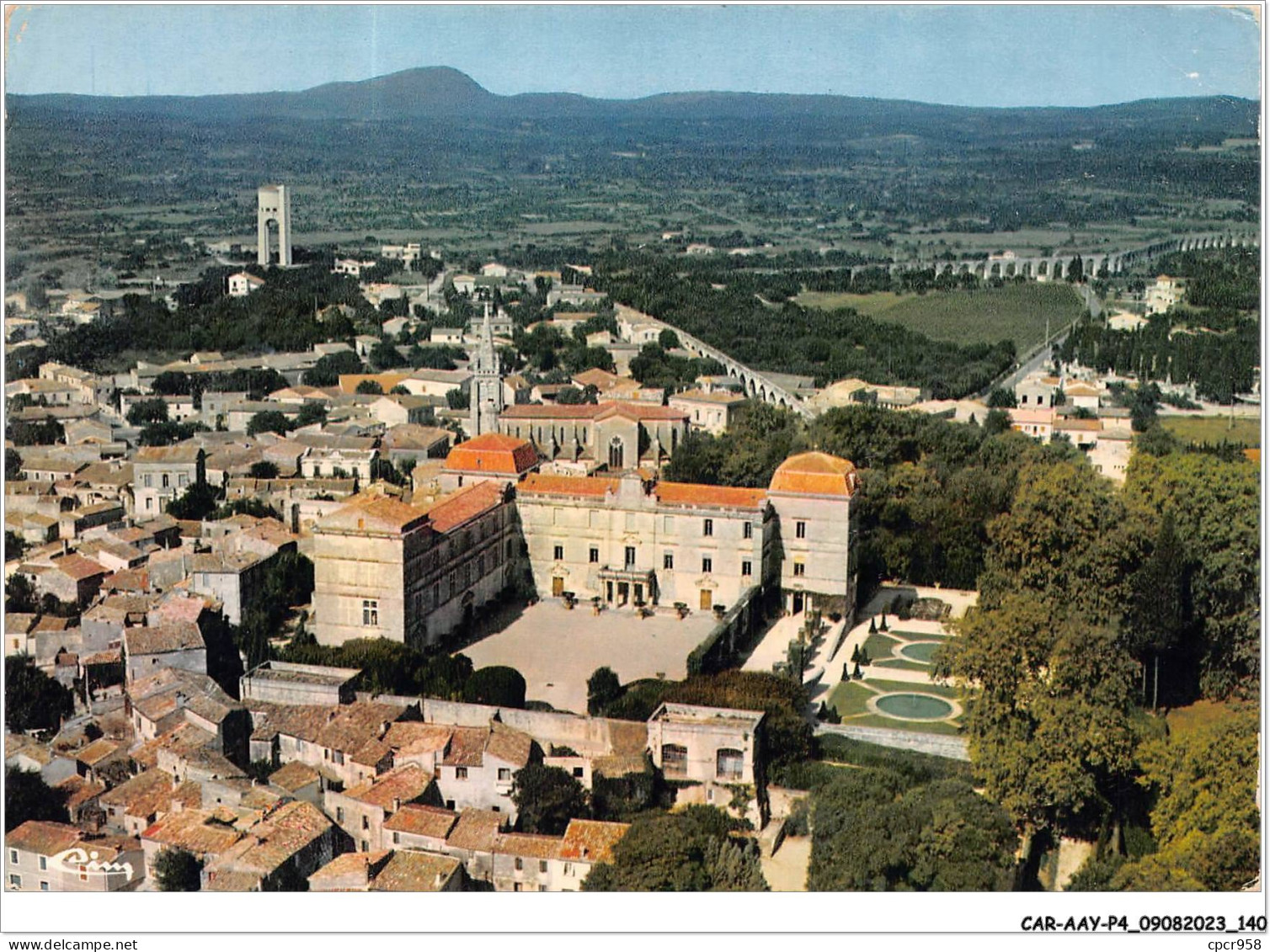 CAR-AAYP4-34-0287 - CASTRIES - Vue Aerienne - Le Chateau De Castries Et L'aquaduc - Castries