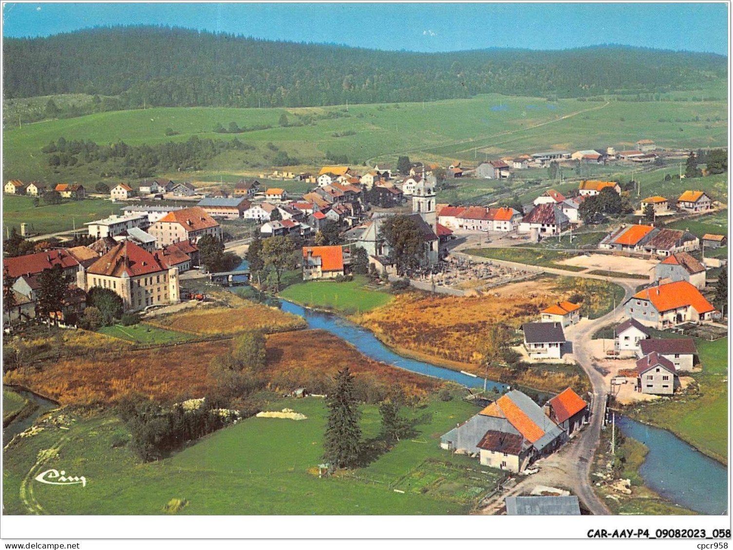 CAR-AAYP4-25-0246 - MOUTHE - Vue Aerienne - Mouthe