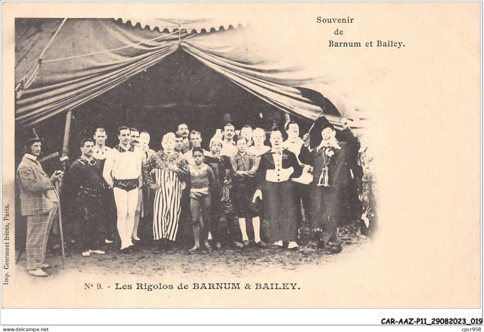 CAR-AAZP11-0825 - CIRQUE - Les Rigolos De Barnum Et Bailey  - Circus