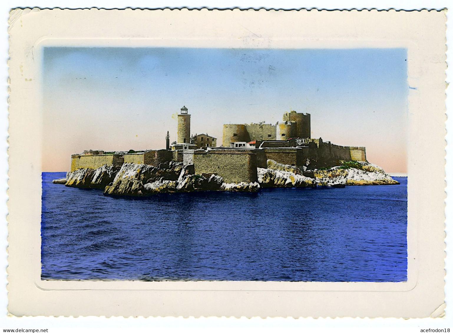 Marseille - Le Château D'If - Festung (Château D'If), Frioul, Inseln...