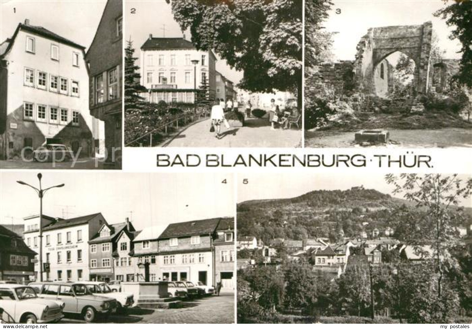 72942679 Bad Blankenburg Froebel-Gedenstaette Erholungsheim Greifenstein Markt   - Bad Blankenburg