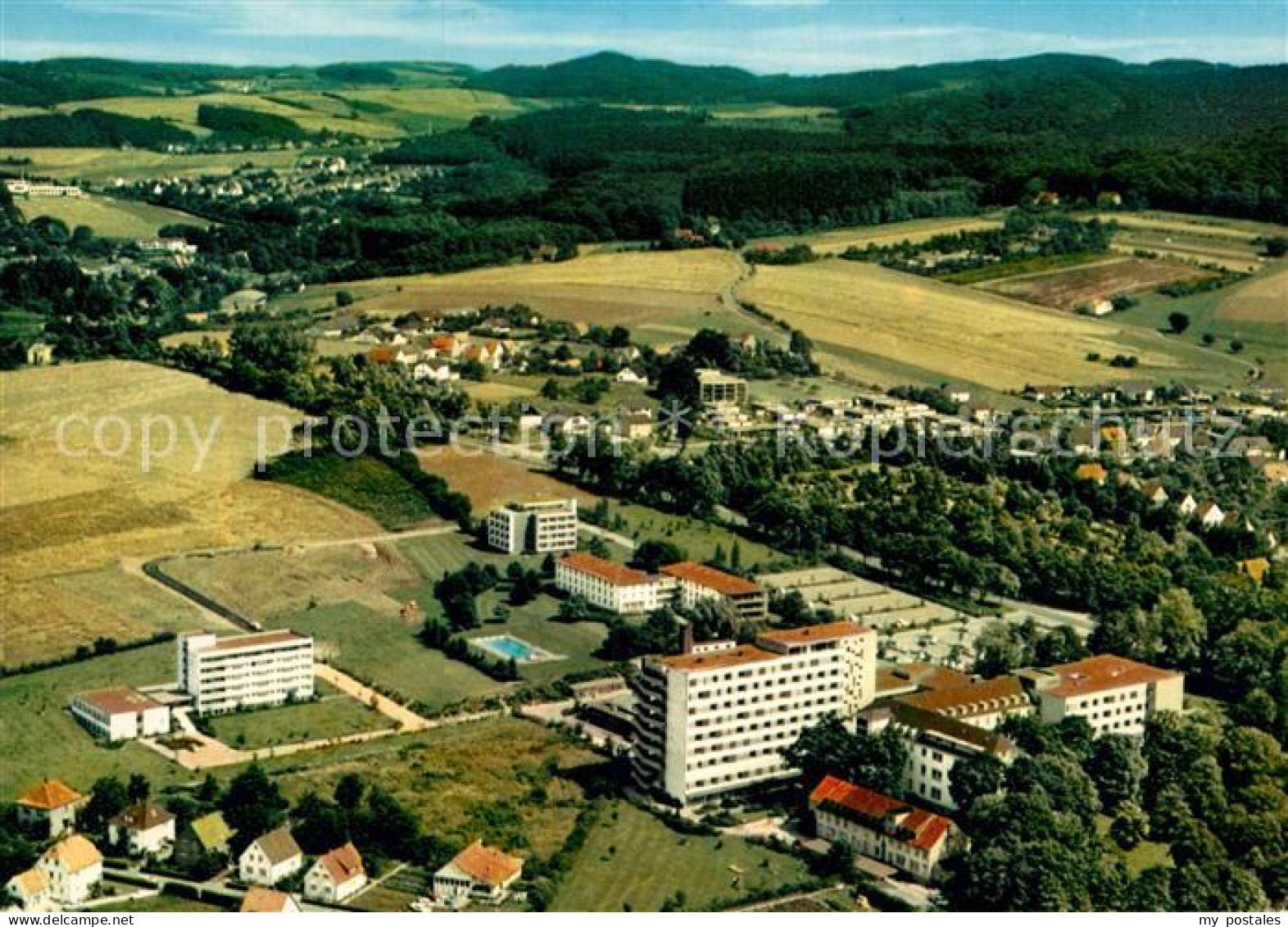 72942616 Lemgo Fliegeraufnahme Cafeteria Kreiskrankenhaus Lemgo - Lemgo