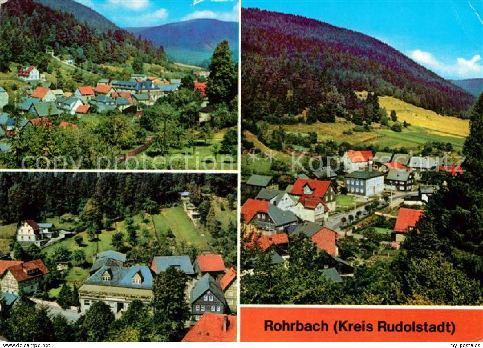 72941688 Rohrbach Saalfeld Panorama Teilansichten Rohrbach Saalfeld - Other & Unclassified