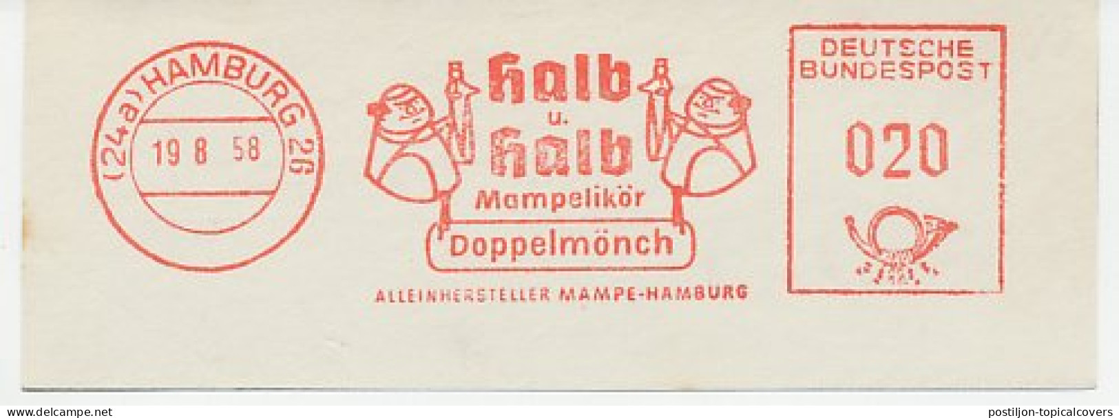 Meter Cut Germany 1958 Liqueur - Monk - Mampe - Vins & Alcools