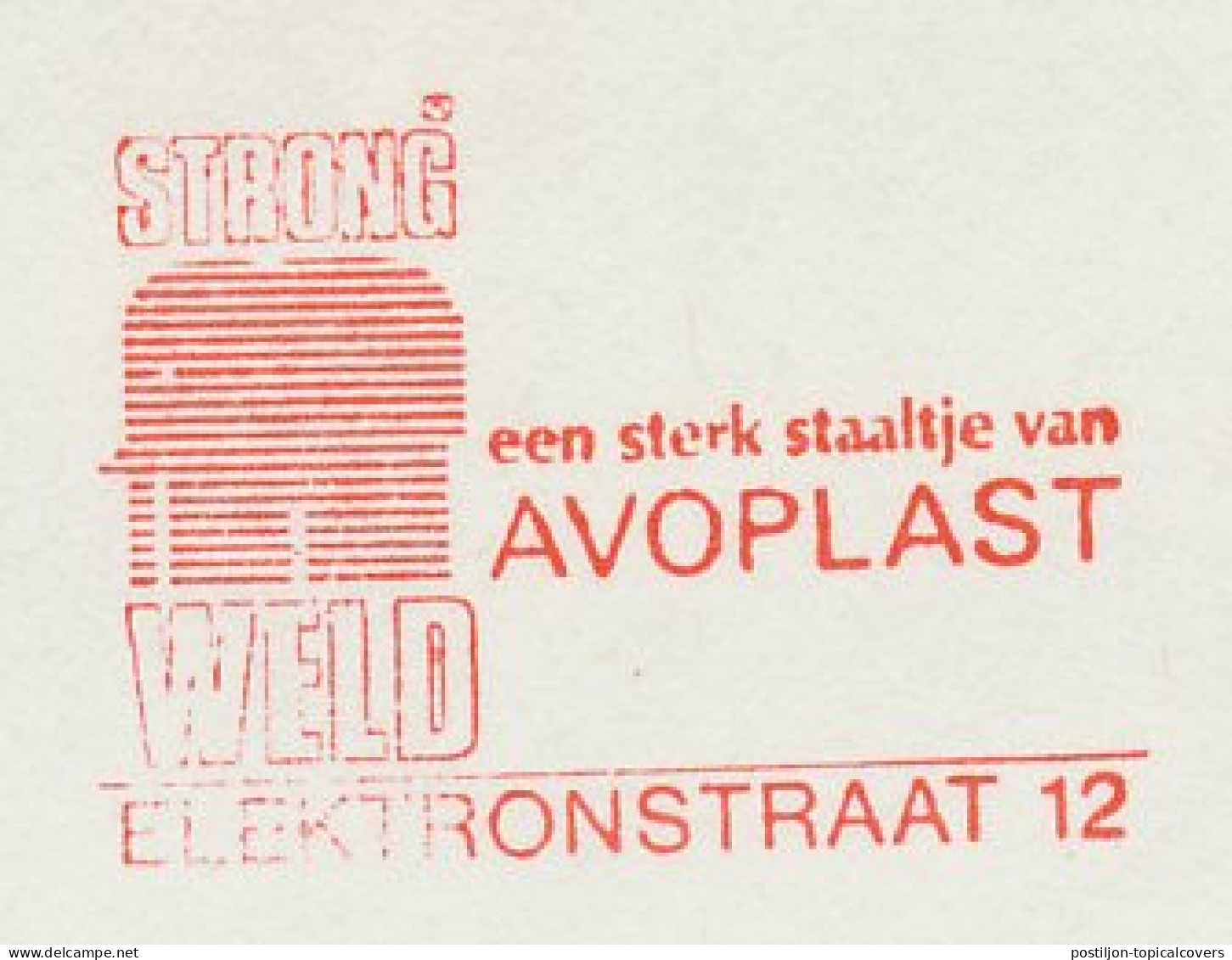 Meter Cut Netherlands 1982 Elephant - Autres & Non Classés