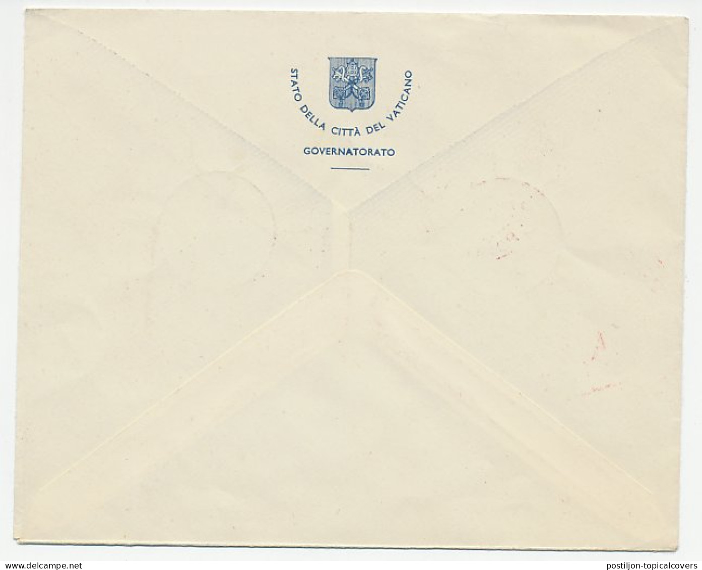 Registered Cover Vatican 1961 The Abbey Of Maria Einsiedeln - Other & Unclassified
