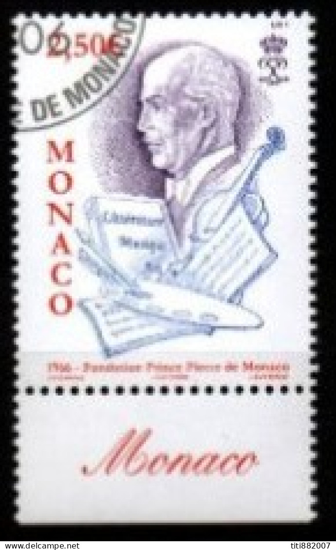 MONACO   -  2006 .  Y&T N° 2551 Oblitéré.  Livre, Violon - Gebraucht
