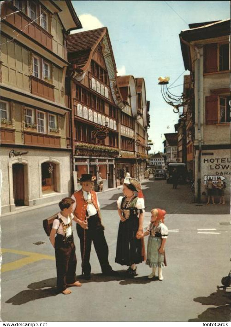 11381214 Appenzell IR Hauptgasse Trachten Appenzell - Andere & Zonder Classificatie