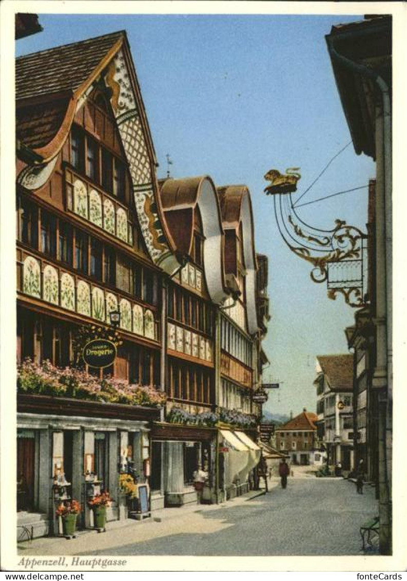 11381027 Appenzell IR Hauptgasse Appenzell - Other & Unclassified