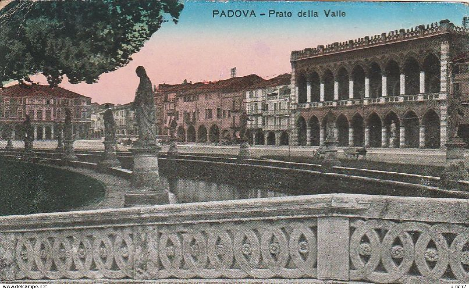 AK Padova - Prato Della Valle - 1918 (69297) - Padova (Padua)