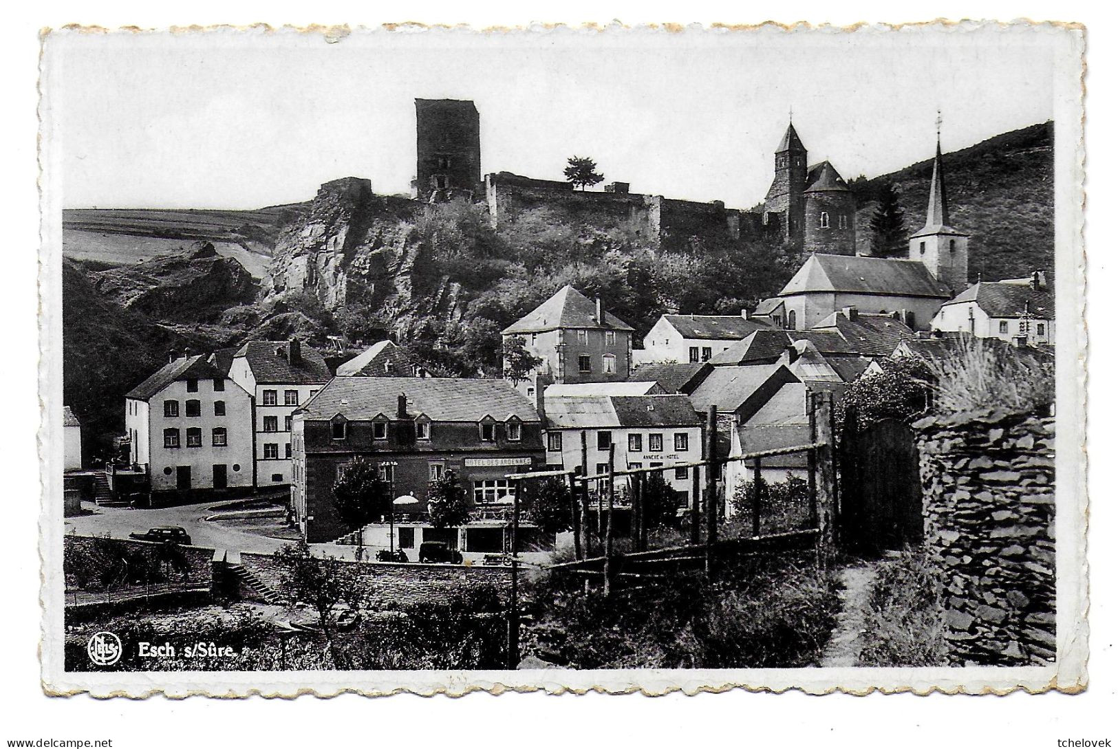 (99). Luxembourg. Esch Sur Sûre. 1 Cp. (1) 1946 - Esch-Sauer