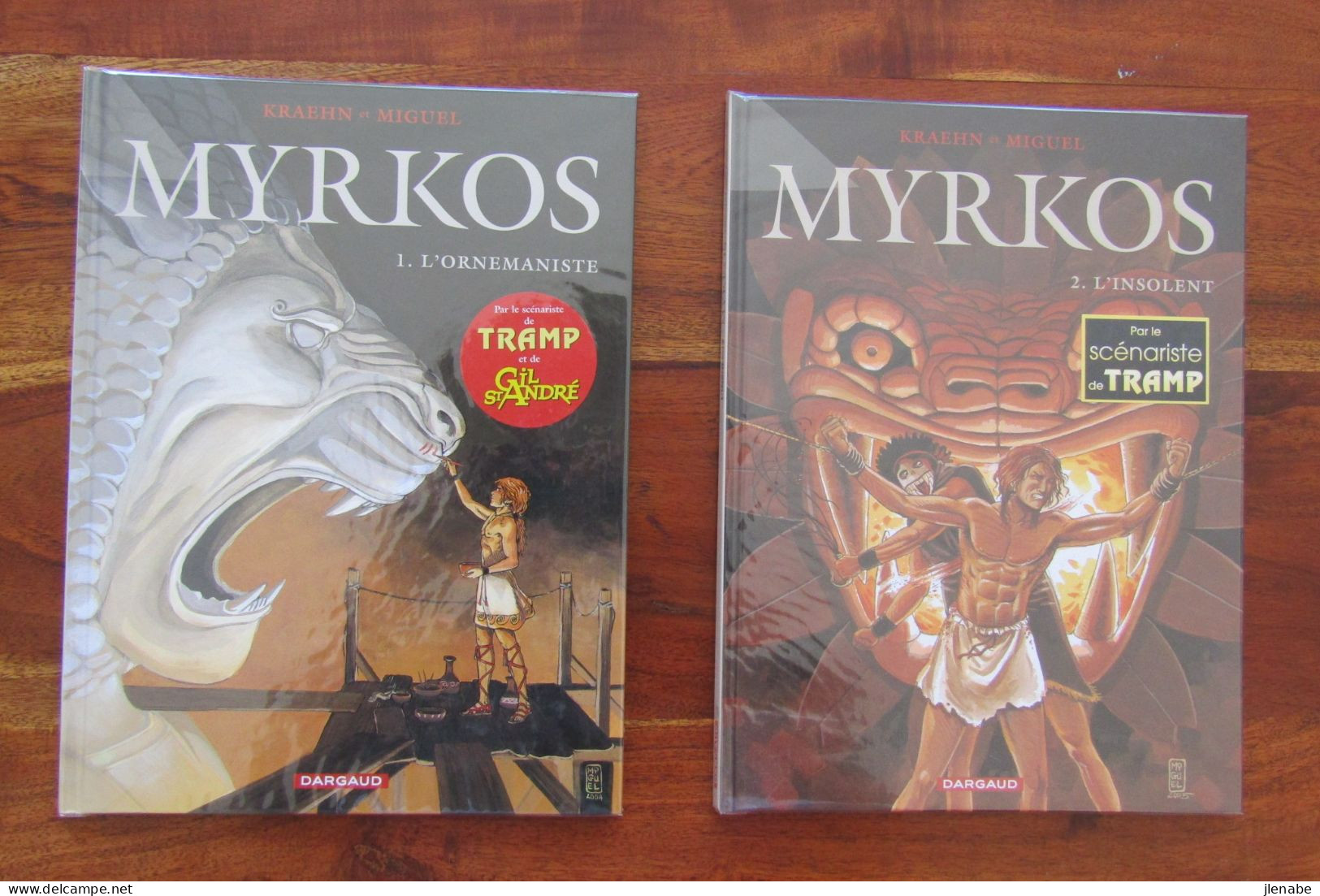 MYRKOS Tome 1 EO Avec Dédicace Littérale De KRAEHN Et 2 EO - Dedicados